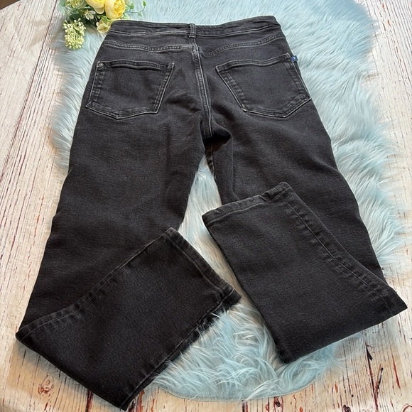 Anthropologie Pilcro High Waist Straight Leg Black Jeans sz 28 - Picture 8 of 8